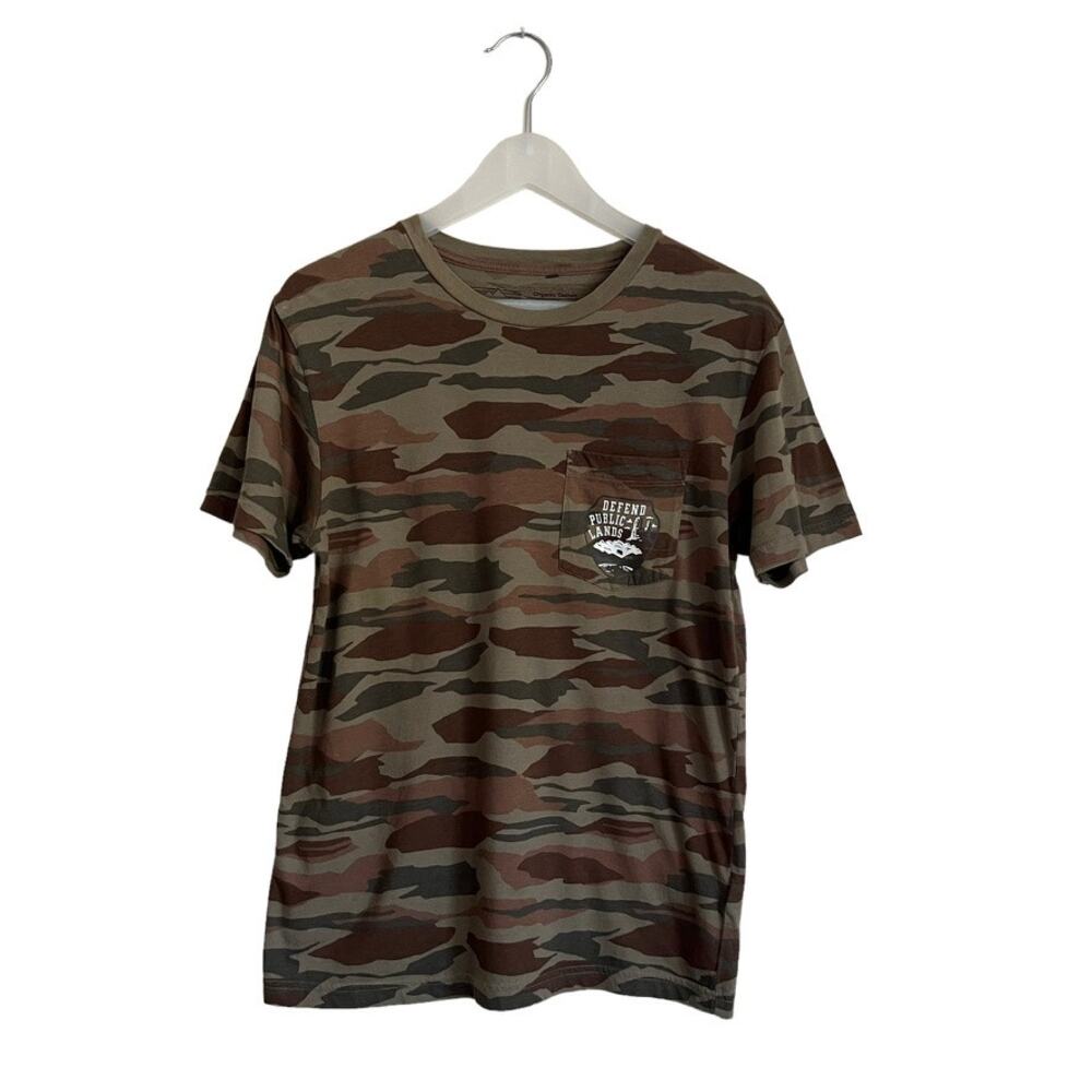 Patagonia Pocket Tee Defund Public Lands Size XS